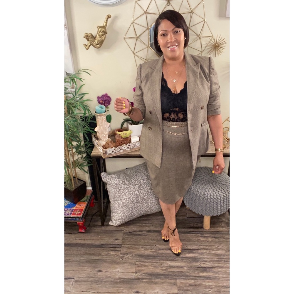 Vintage Skirt Suit